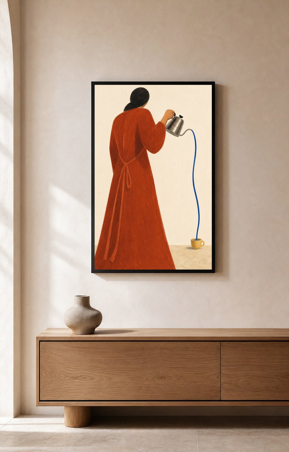 Midnight Pour - Wall Art Print