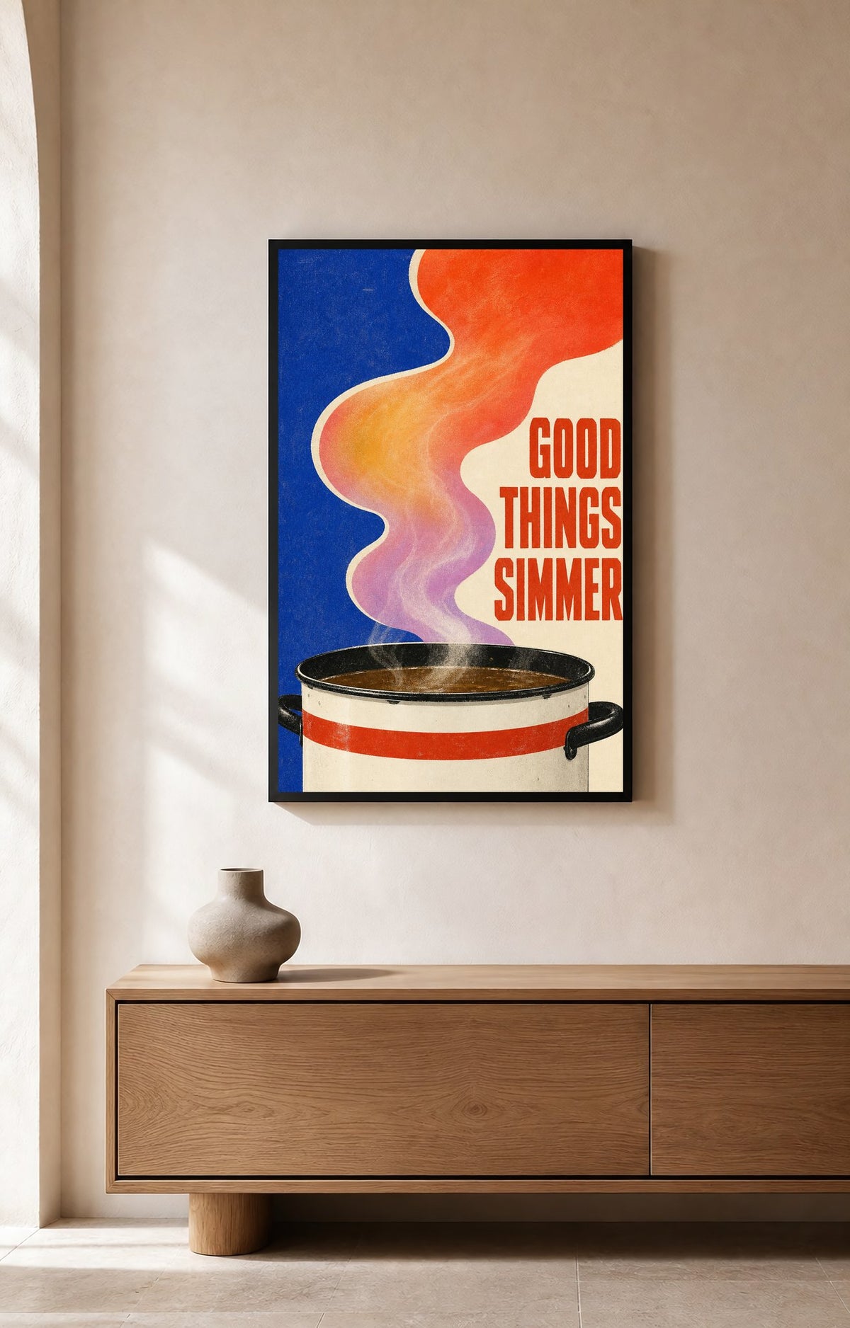 Good Things Simmer - Wall Art Print