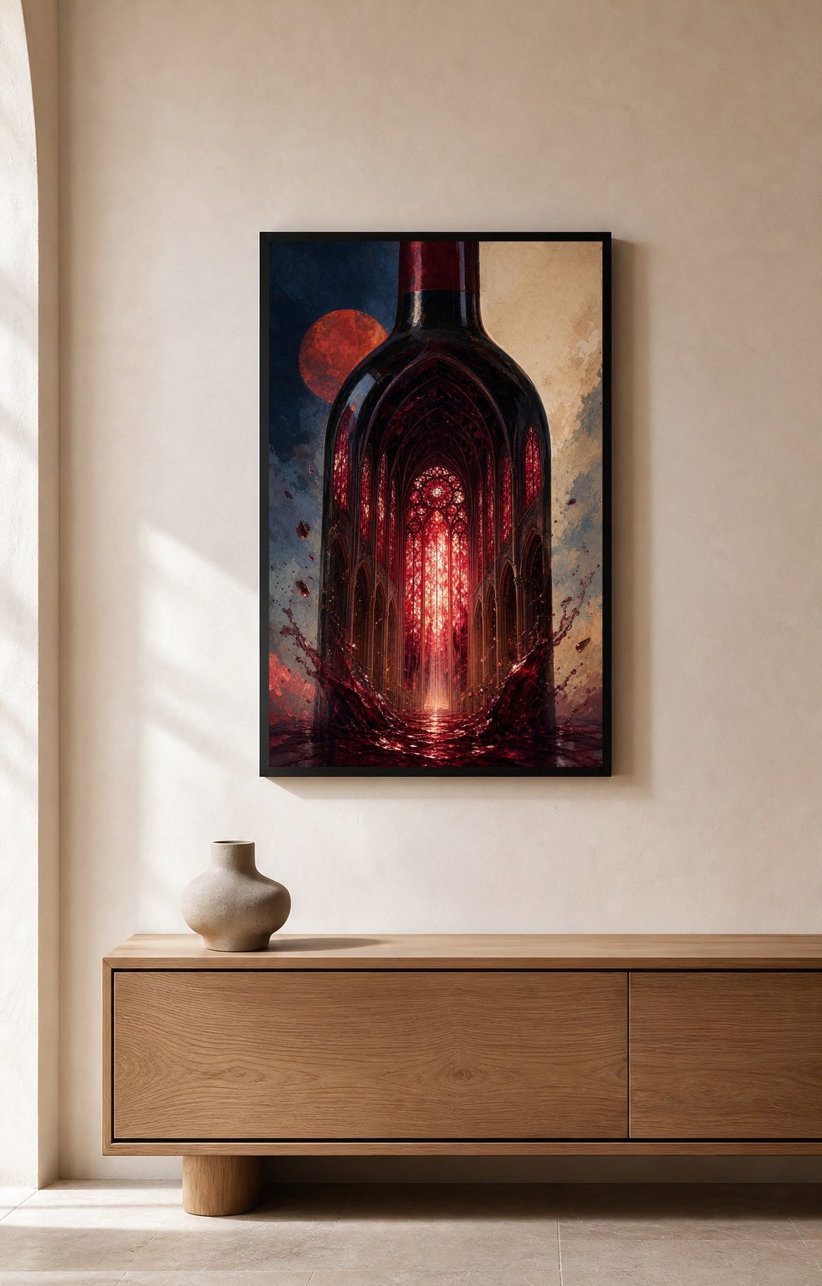 Wine Cathedral - Wall Art Print