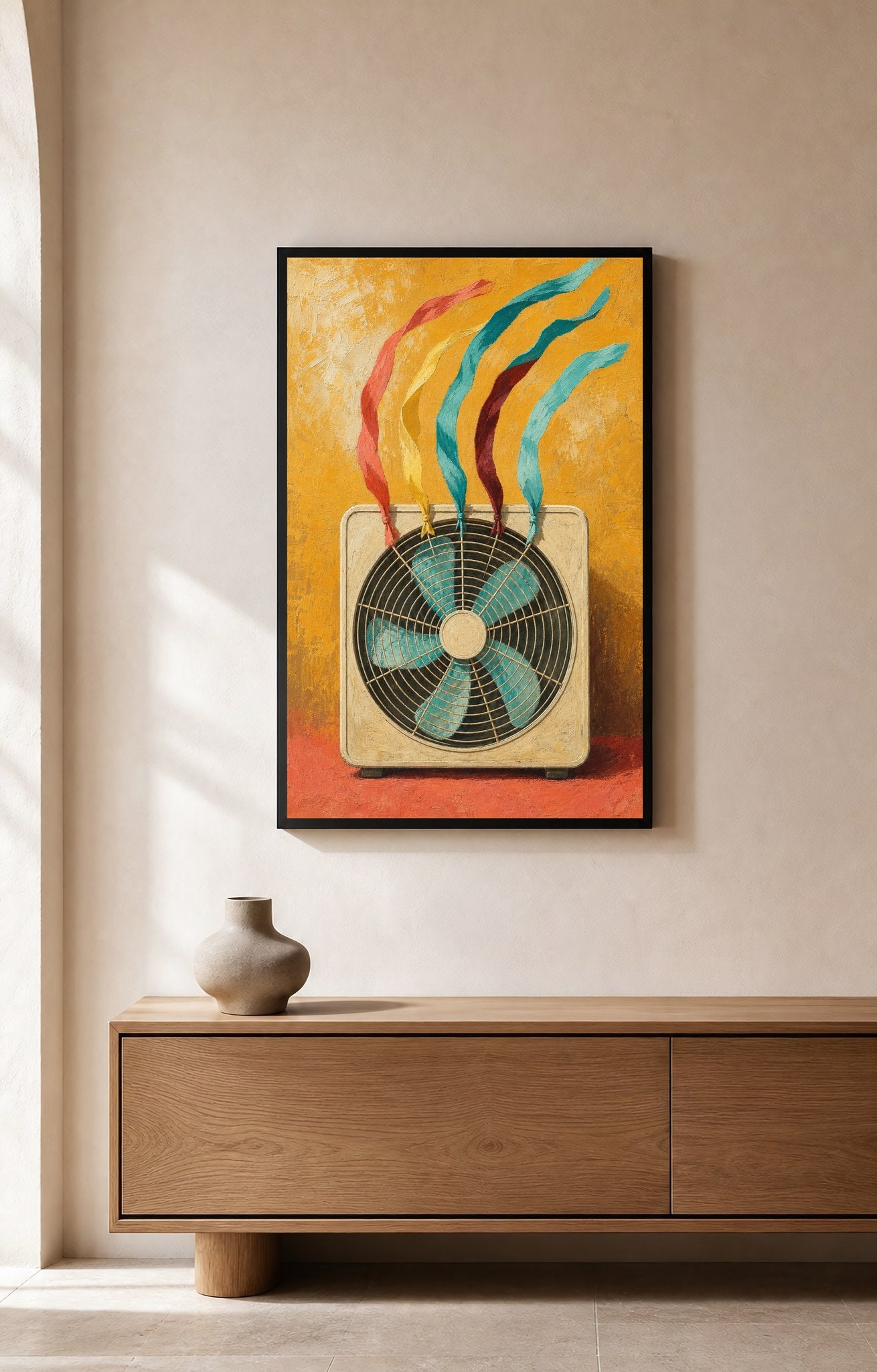Box Fan Ballet - Wall Art Print