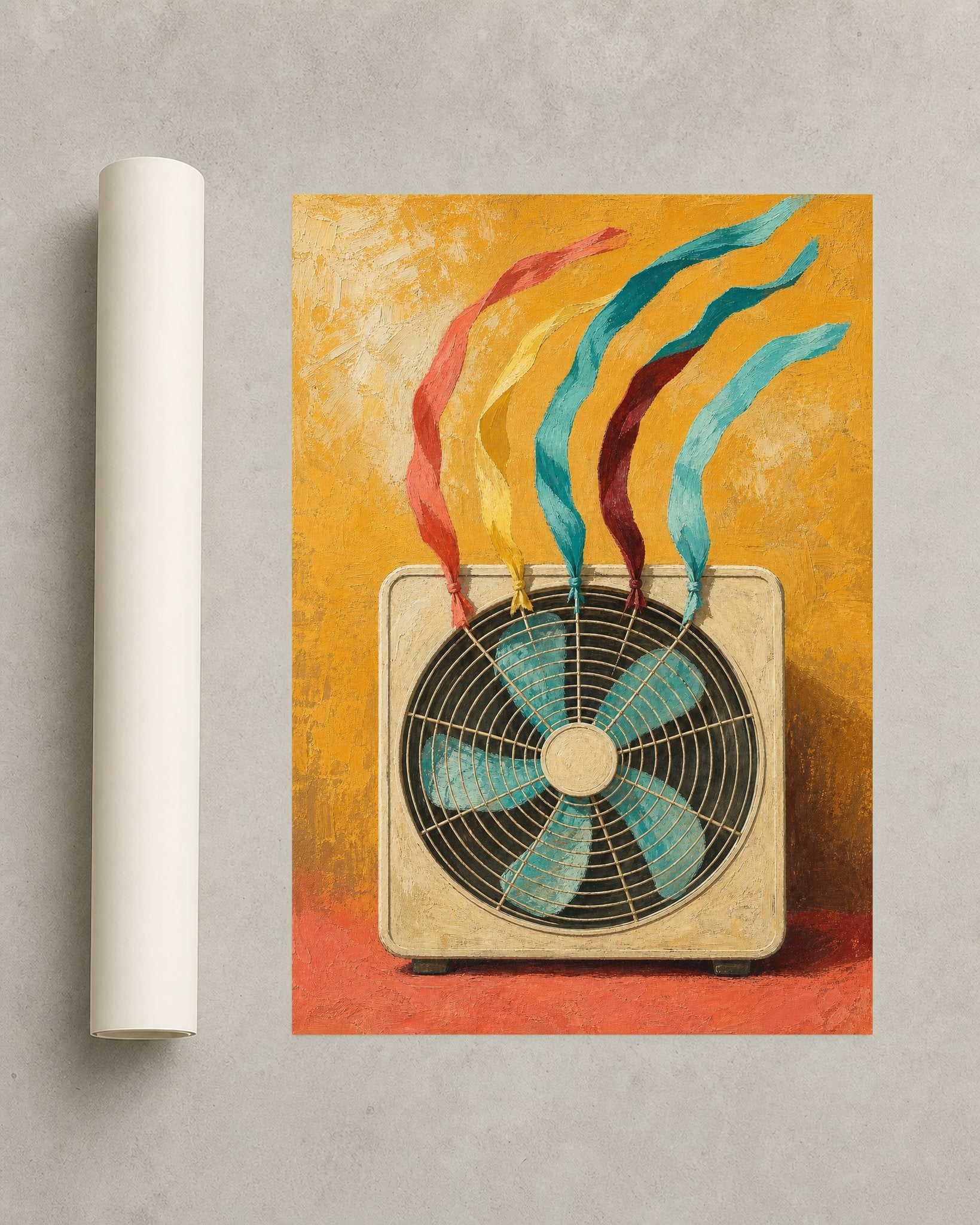 Box Fan Ballet - Wall Art Print