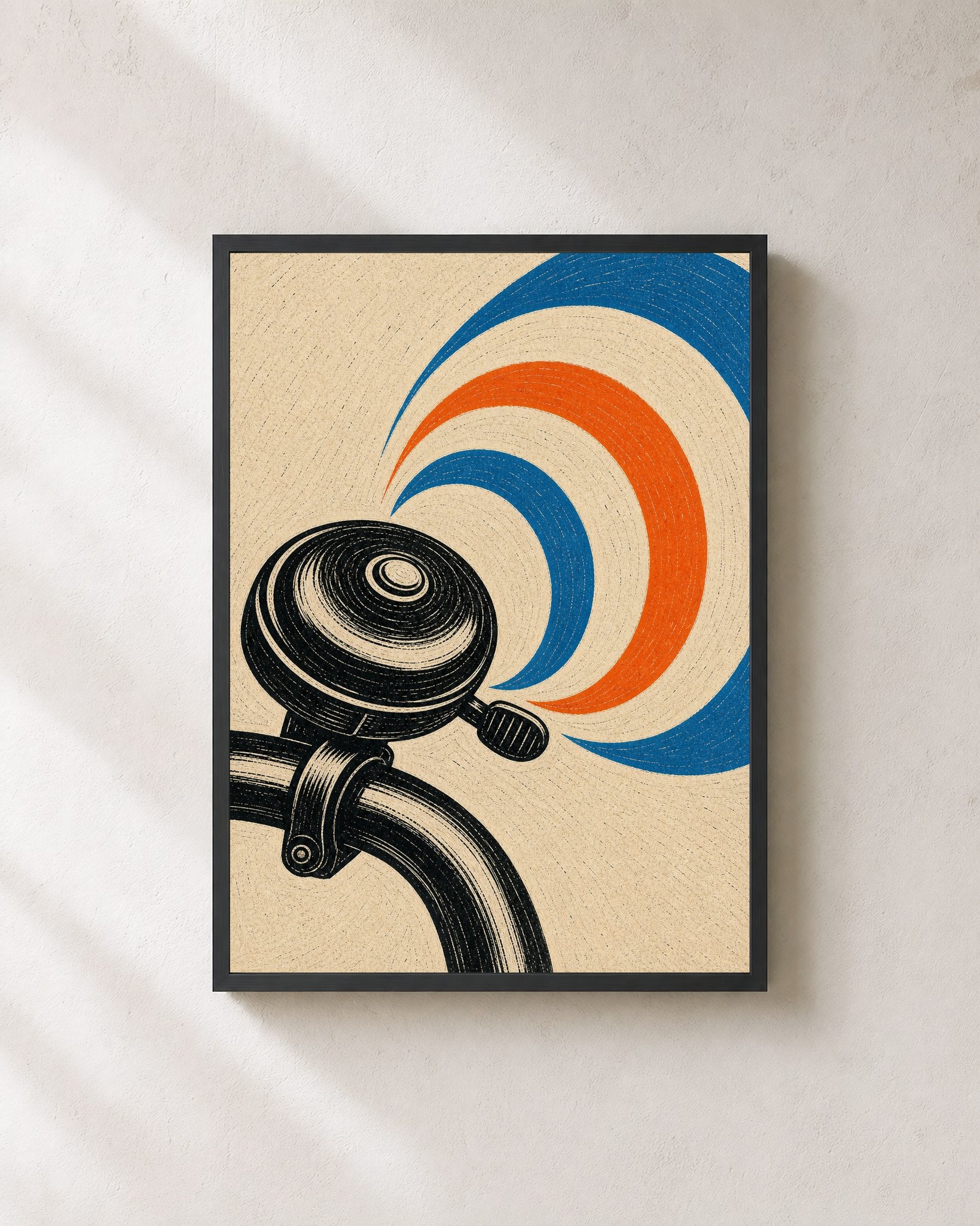Bicycle Bell Ripples - Wall Art Print