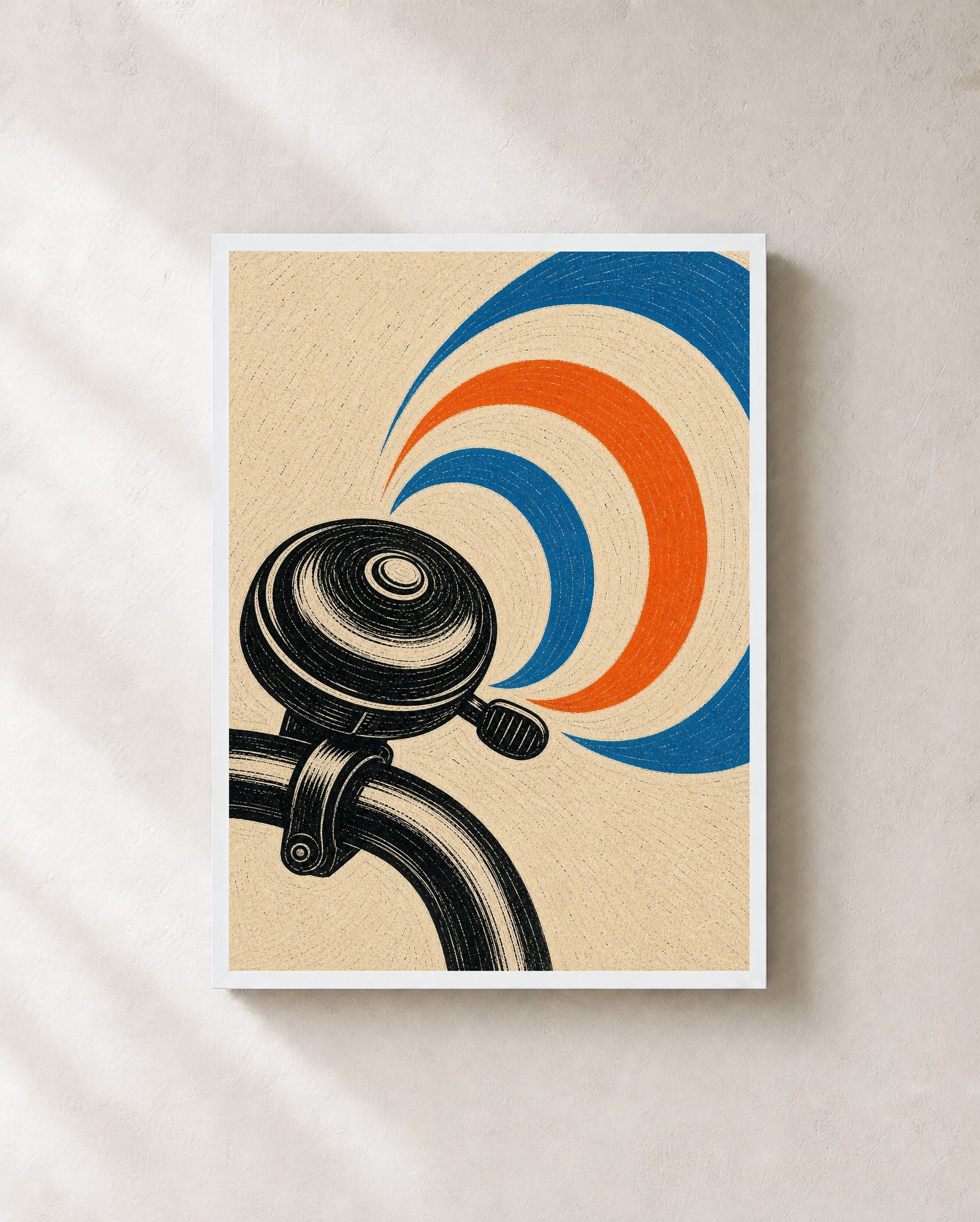 Bicycle Bell Ripples - Wall Art Print