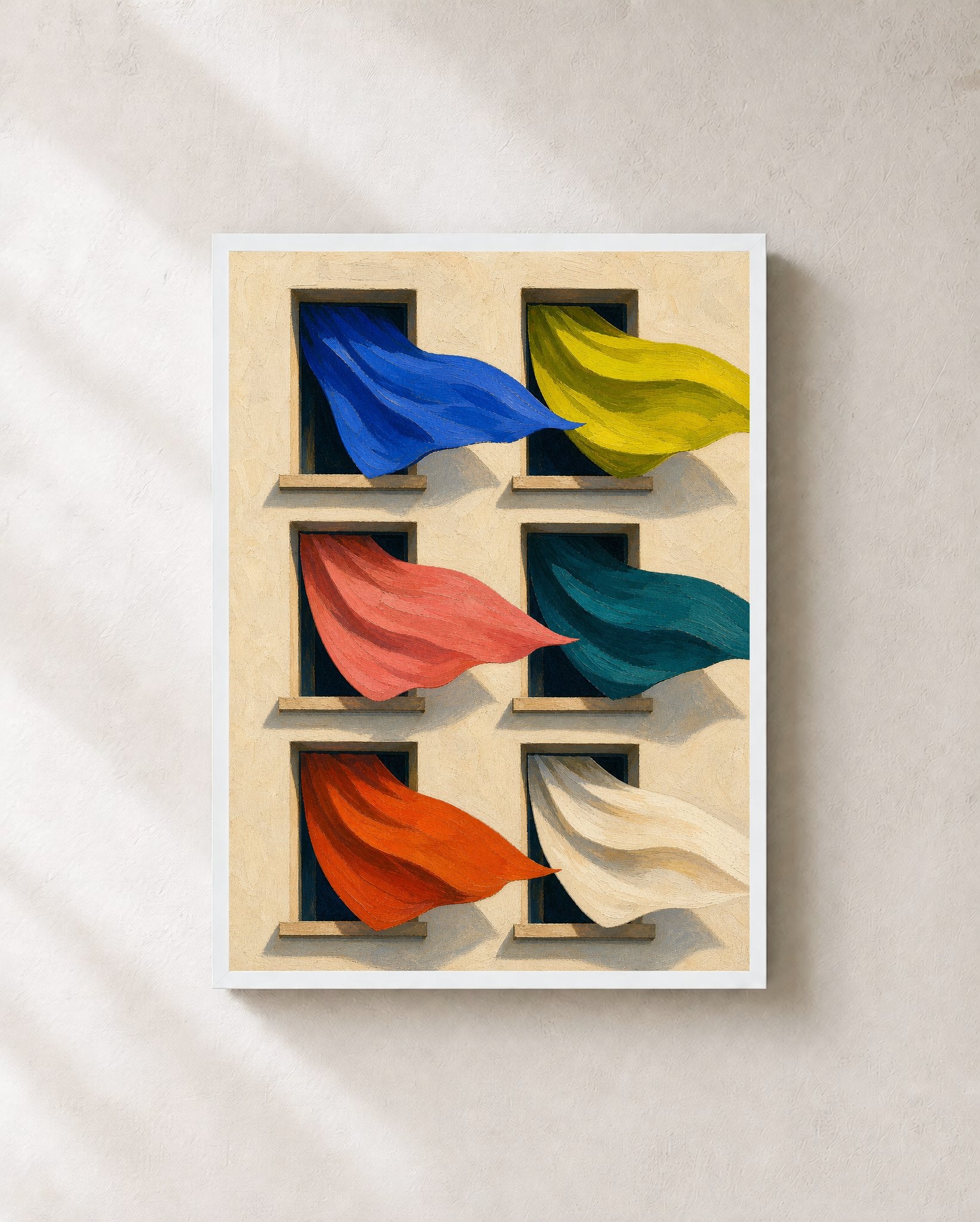 Window Windsocks - Wall Art Print