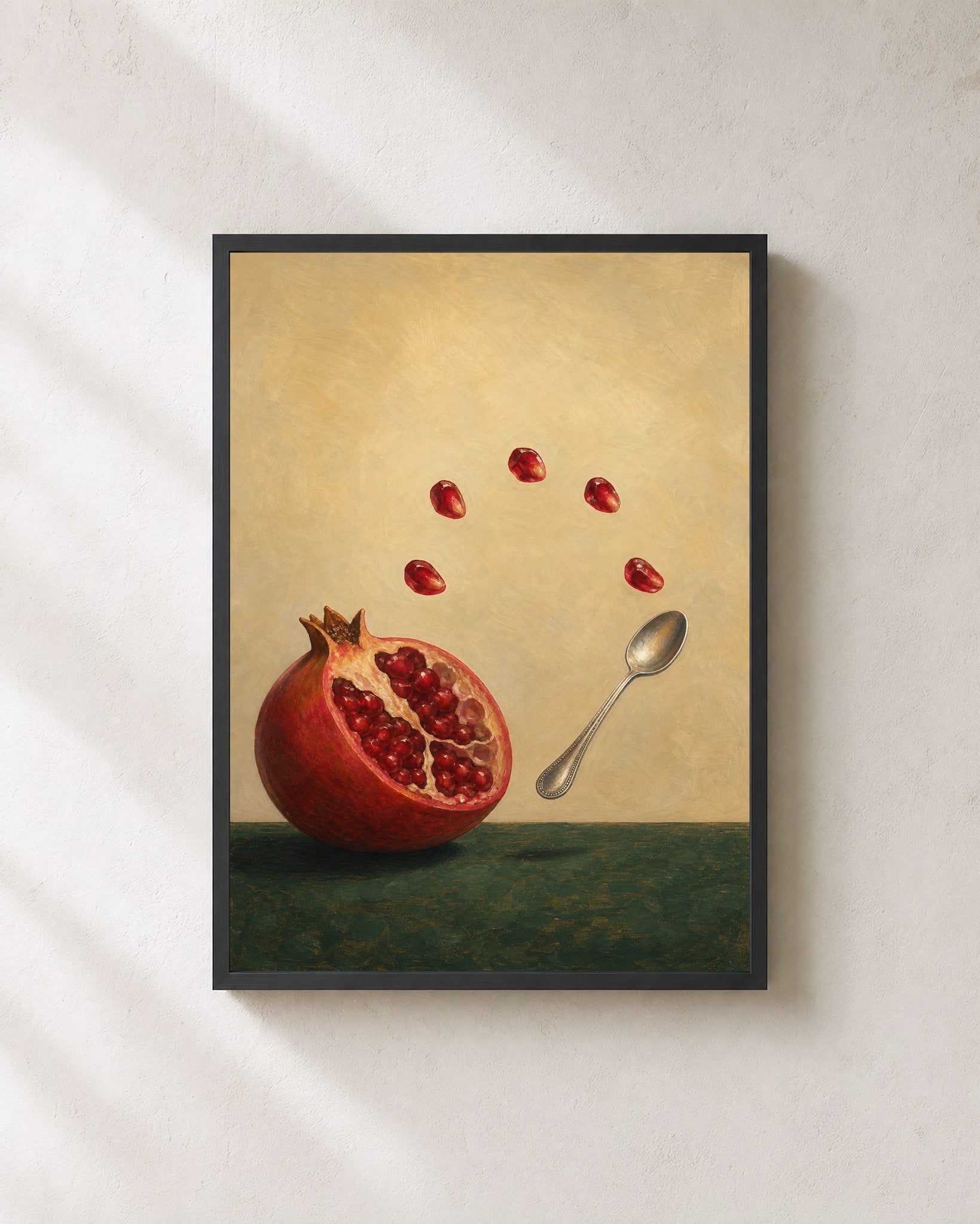 Pomegranate Orchestra – Framed Still Life Art Print - Wall Art Print