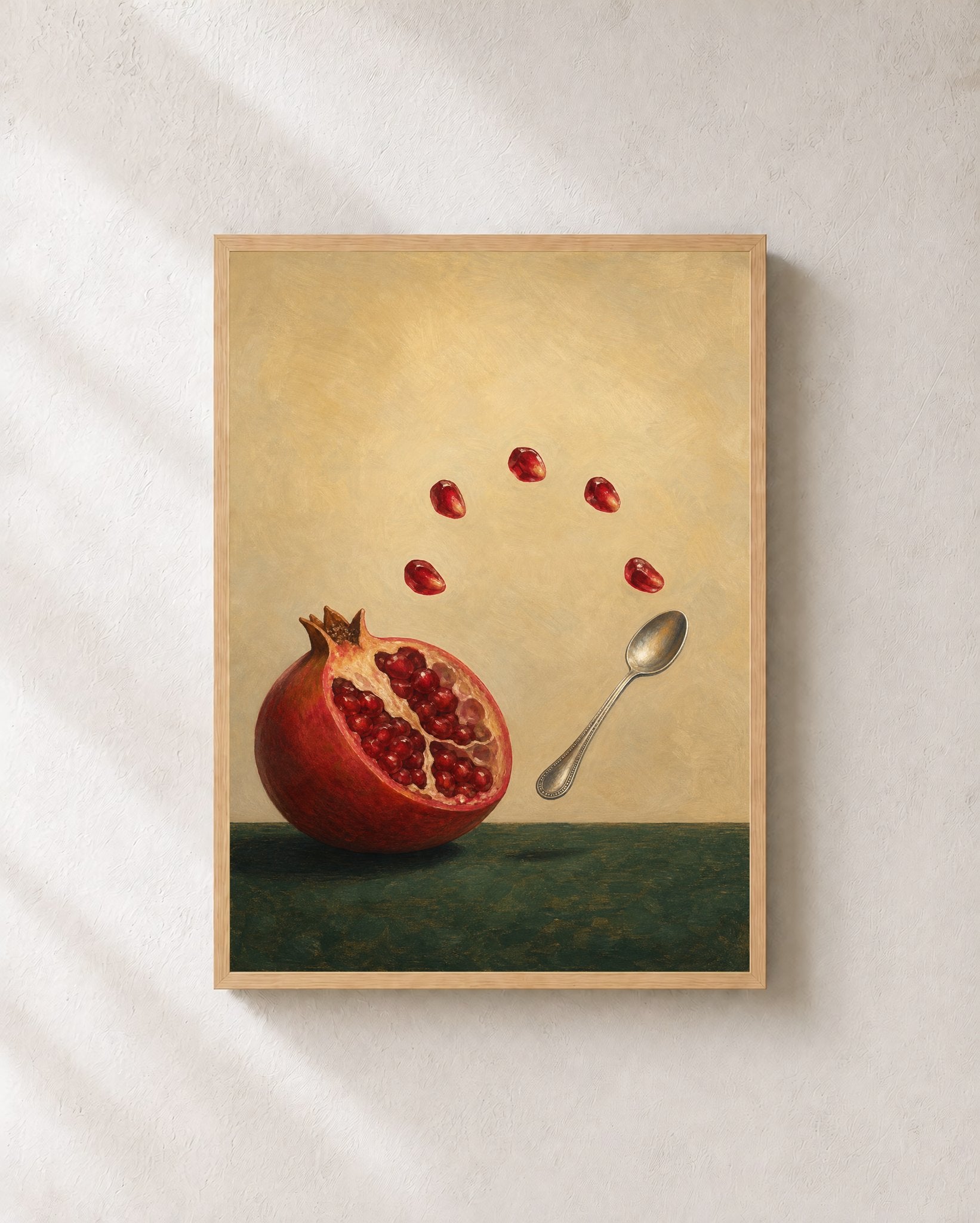 Pomegranate Orchestra – Framed Still Life Art Print - Wall Art Print