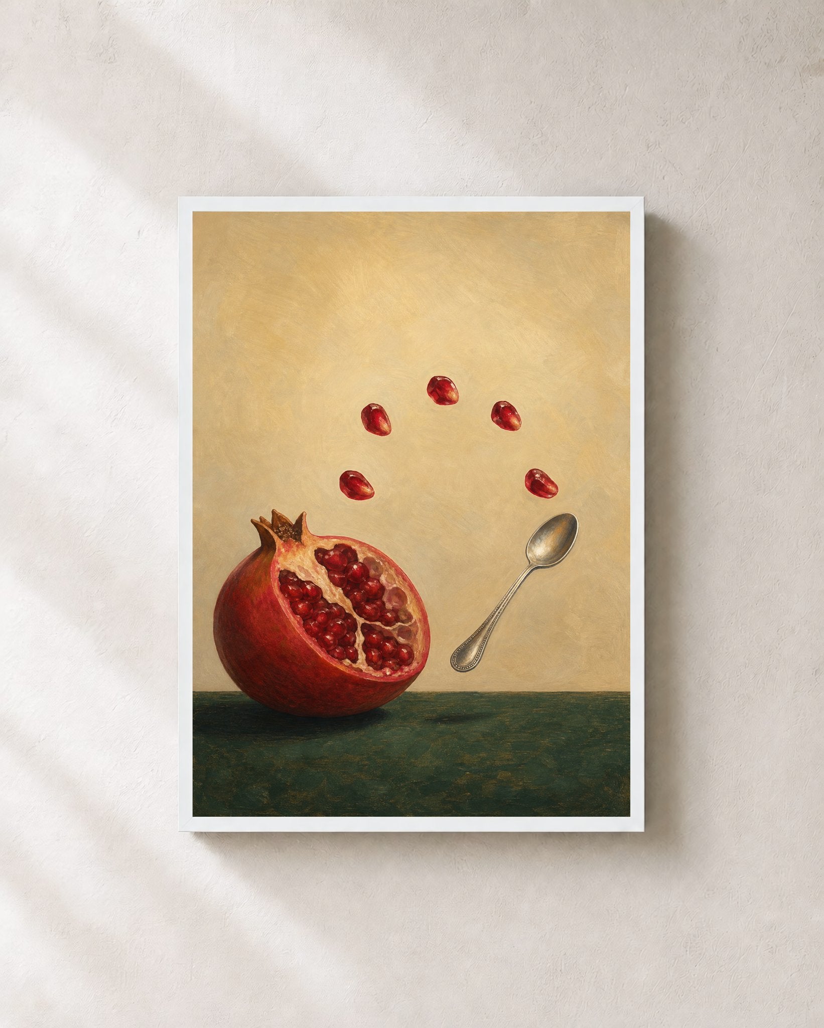 Pomegranate Orchestra – Framed Still Life Art Print - Wall Art Print