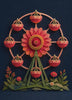 Zinnia Night Ferris Wheel interior Living Art animation