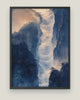 Cloud River Living Art - neutral-background controlled spillover full presentation, matched to the product image