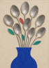 Spoon Bouquet — Living Art motion inside the artwork opening