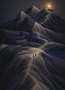 The Bed Became Mountains interior Living Art animation