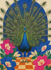 Peacock Holds Court Living Art animation inside the artwork aperture.